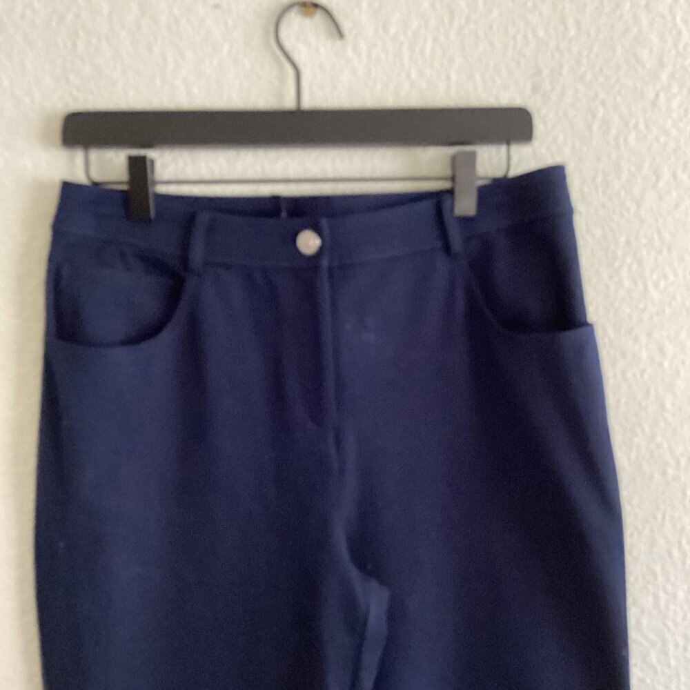 St. John Marie Blue Stretch Pants – Size 6 (NWT) - Picture 6 of 10